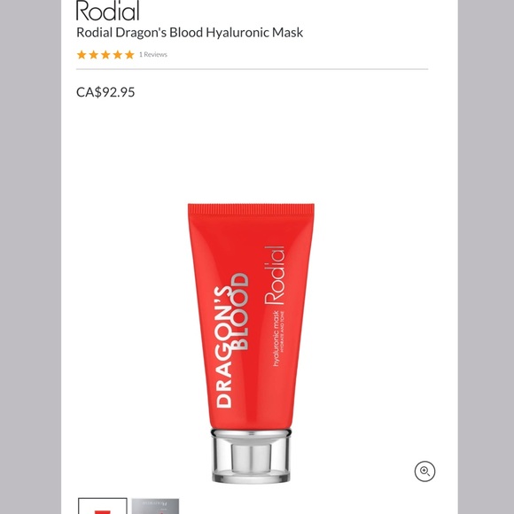 Radial Dragon’s Blood Hyaluronic Mask Hydrate and Tone 50ml - Picture 2 of 3